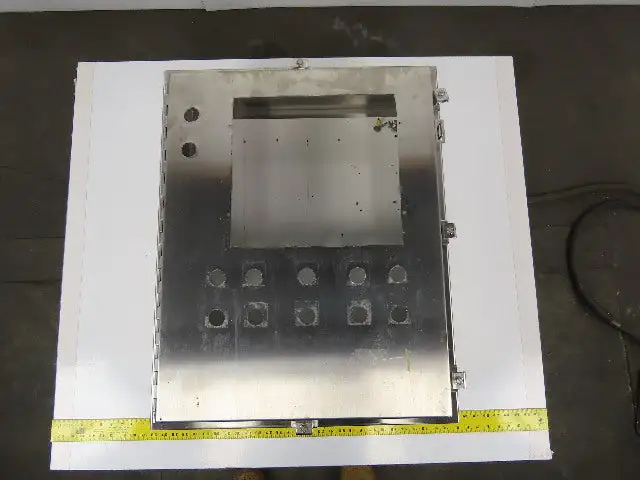 Stainless Steel Wall Mount Electrical Box/Enclosure 30x24x8" W/Backplate