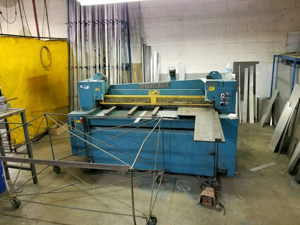 USED 1988 BETENBENDER 60" X 10 GA