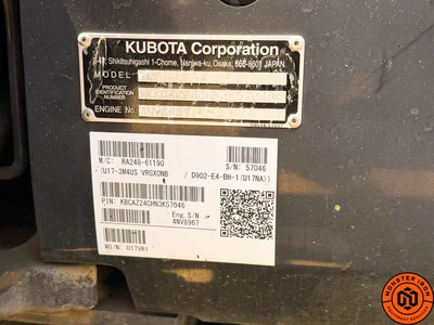 Used 2022 KUBOTA U17 Excavators California US | Monster Iron Equipment Services #1481050