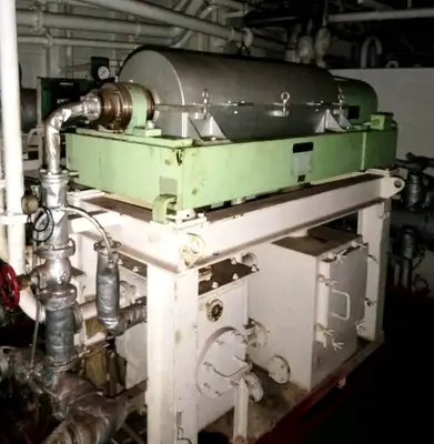Mitsubishi/Krauss-Maffei KVZ-25-ML decanter centrifuge, 316SS.