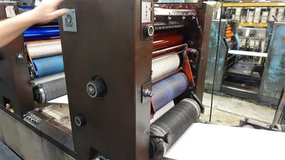 1992 DIDDE Glaser ML (8) Color Web Offset Press – 20.5” Web Width Variable Repeat Direct Mail Narrow Web Offset Press | Machinery Solutions Group, Inc. (9)