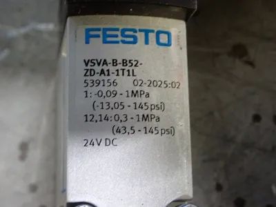 New | in-Stock FESTO VSVABB52ZDA11T1L Pumps Ohio US | HGR 24 #1056394