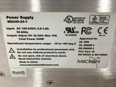 USED MICRON MD240-24-1
