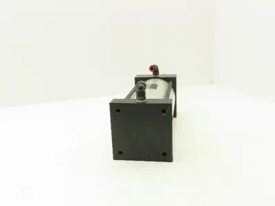 Pneumatic Air Cylinder 4" Bore 8" Stroke 250 PSI 9.75" Extended Rod