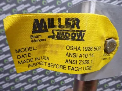 Miller 8814-24/ Adjustable Bean Anchor MFP3969110 12" to 24" Length New NIB