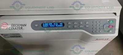 USED BECKMAN AVANTI J-E  REFRIGERATED HIGH-SPEED FLOOR CENTRIFUGE W/ JS-5.3 ROTOR
