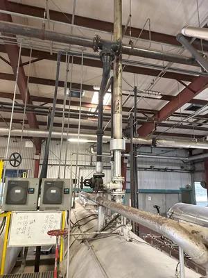 USED 1968 REID BOILER WORKS 60”X 40’ LONG DOUBLE DOOR