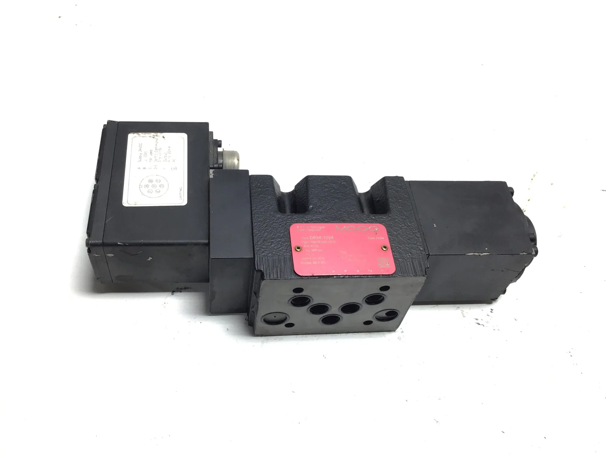 Moog D634-1024 Direct Drive Proportional Valve 350Bar