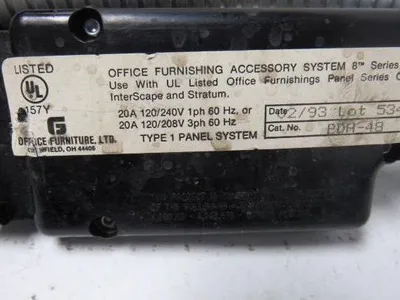 GF Office Furniture PDH-48 Office Panel Cubical Wire Harness