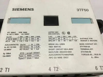 USED SIEMENS 3TF50