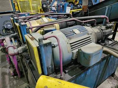 52” x .100” x 35,000 Lb. Stamco Double-Loop Slitting Line