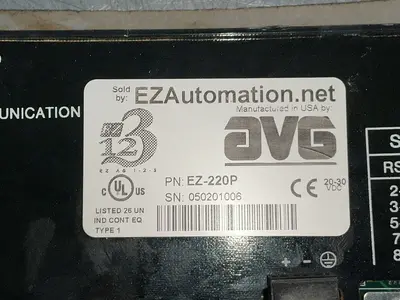 Used AVG EZ220P Interface Monitors Ohio US | HGR 24 #1406027
