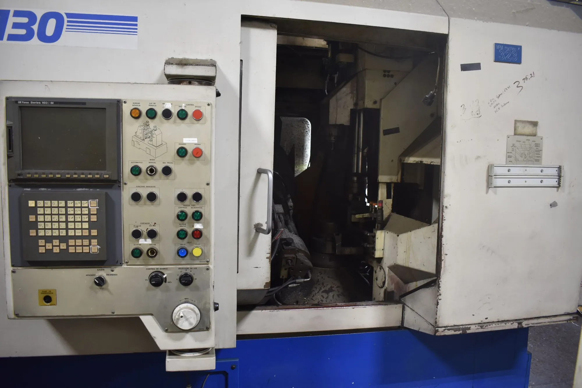 Used 1998 PFAUTER GP 130 | HOBBERS, SPLINE
