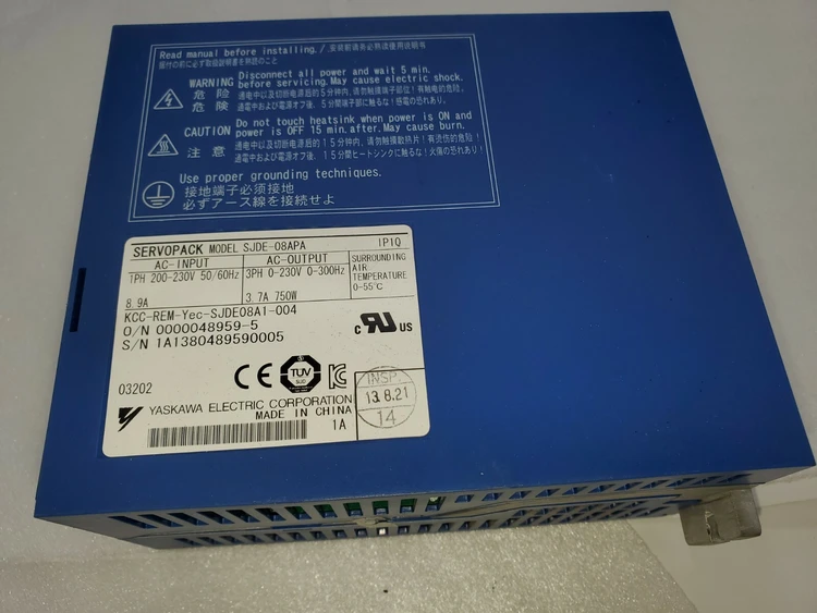 Used Yaskawa SJDE-08APA PLC Processors Arizona US | ASSET CONVERSION SPECIALISTS, INC. #311175