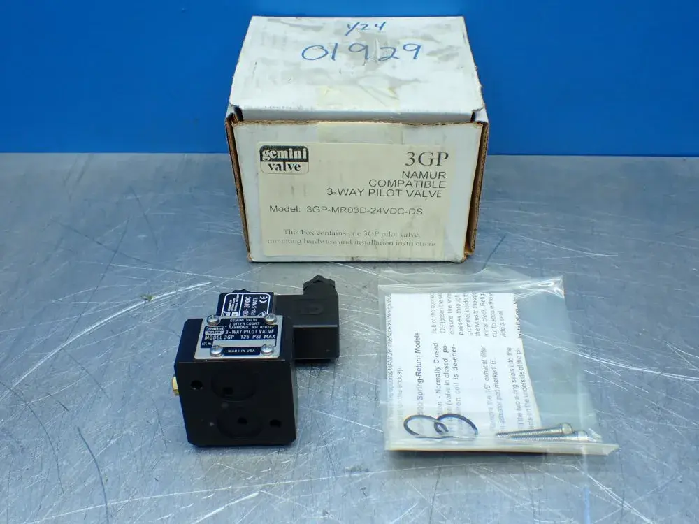 NEW GEMINI VALVE 3GPMR03D24VDCDS