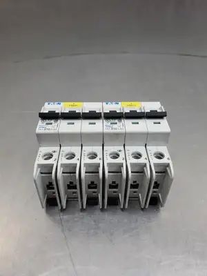 USED Eaton FAZ-D 10/3-NA Circuit Breaker, 10A, 480Y/277V