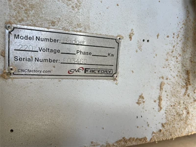 Used CNC FACTORY BADGER 4800 AT Edge Banders Utah US | MachineryMax #1541612