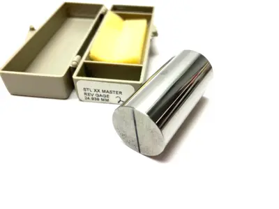 USED VERMONT GAGE REVERSIBLE GAGE MASTER CLASS XX STEEL 24.939MM
