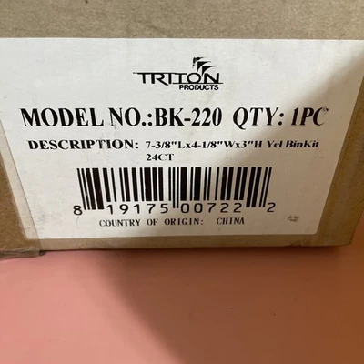 NEW Triton Products BK-220