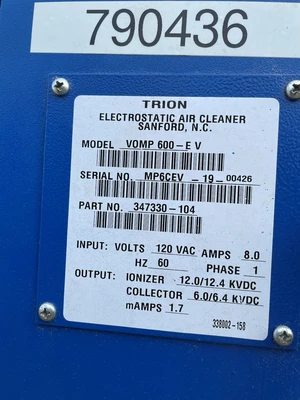 USED AIR VOMP 600-EV