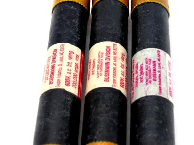 NEW LOT OF 3 FUSETRON FRS-R-1 FUSES FRSR1