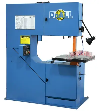 New | in-Stock DOALL 3613-V5 Vertical Band Saws Michigan US | Vander Ziel Machinery Sales #480375