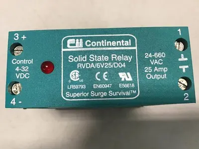 USED CONTINENTAL INDUSTRIES RVDA/6V25/D04