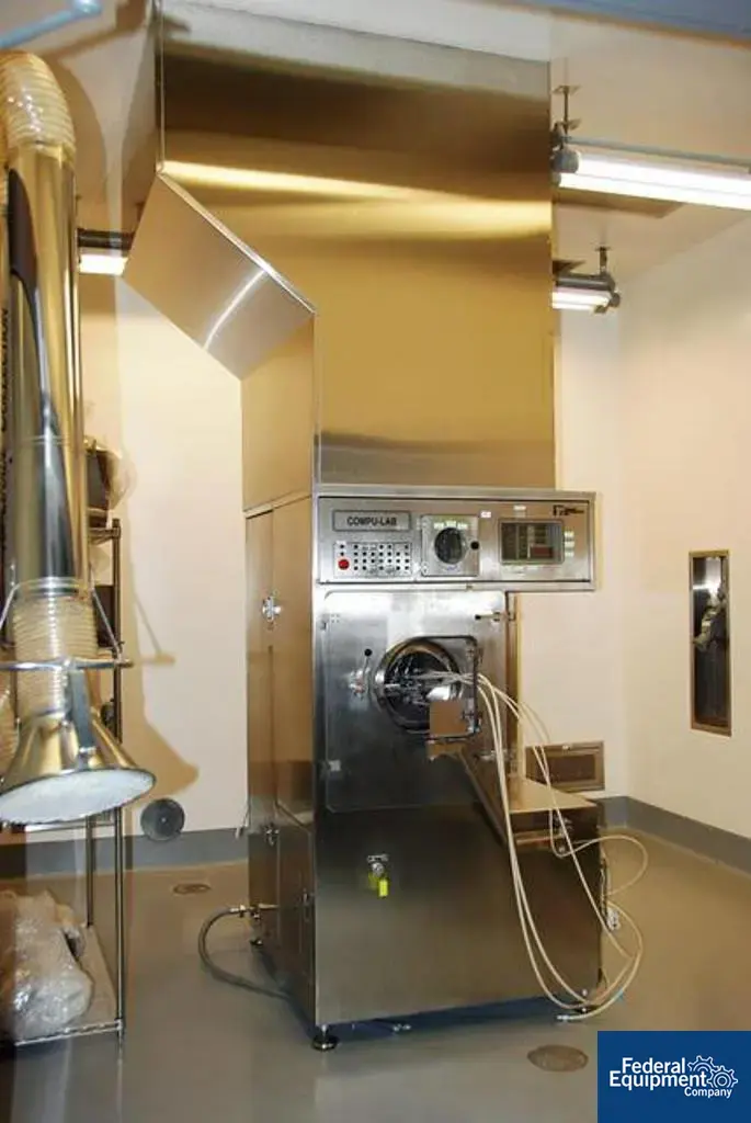 USED Thomas Processing 24" Thomas COMPU-Lab Coating Pan, S/S