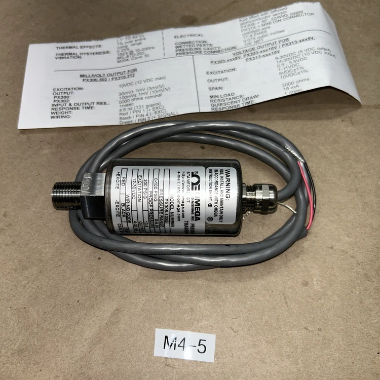 New | in-Stock OMEGA PX305-100GI Sensors Indiana US | J&J Industrial Supply #523862