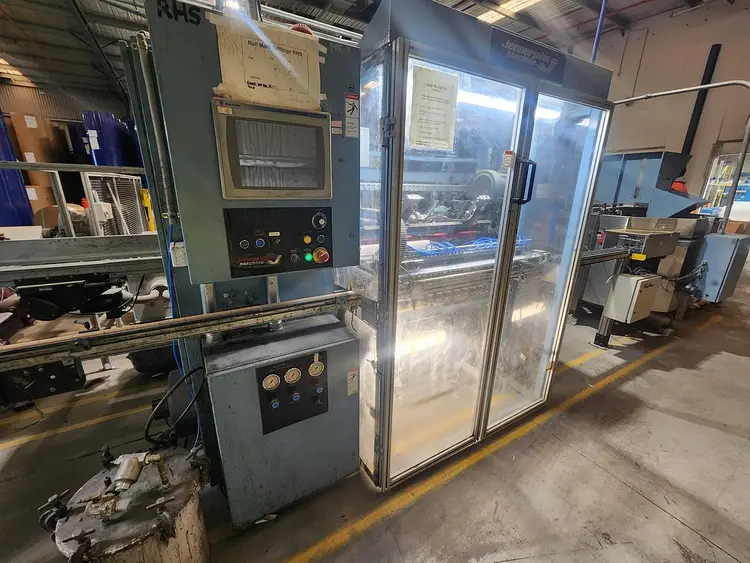Used 2007 JENNERJAHN FULLY AUTOMATIC DUAL PAPER SLITTING MACHINE MODEL DJJF 39 2007 JENNERJAHN FULLY AUTOMATIC DUAL PAPER SLITTING MACHINE MODEL DJJF 39 Slitters & Slitting Lines | Paper Converting Equipment #395817