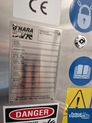 USED O'HARA O'Hara Coating Pan, Model LabCoat II-X