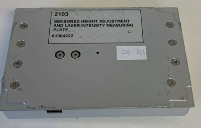 Sensored high adjustment laser intensity measuring Plate 61004222 Fast Shipping!