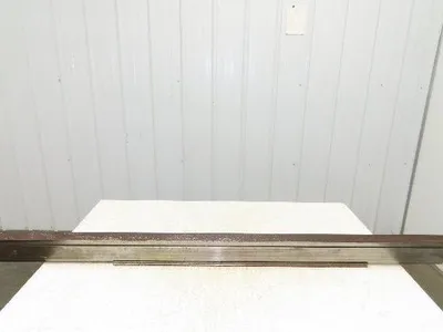 Press Brake Gooseneck Punch Die 61" Long 90° V 1/4" Finger 3-3/4" H 5/8" Notch