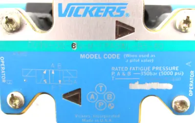 REFURBISHED VICKERS DG4V-3S-6N-M-FPA5WL-B5-60 CONTROL VALVE DG4V3S6NMFPA5WLB560