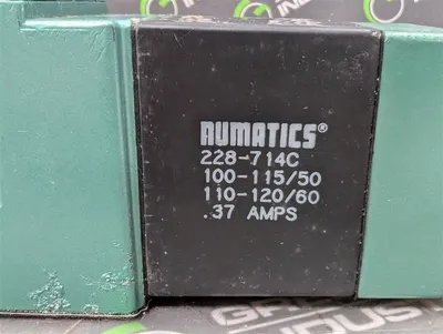 Numatics A23SA4008000030 Solenoid Valve 150 PSIG 120V Coil New