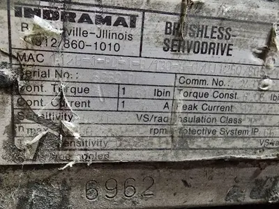 USED INDRAMAT MAC112B-1-PD-1-B/130-A-0/UJ1250/S05