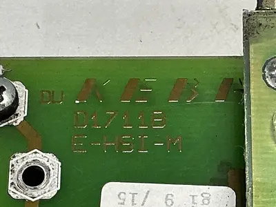 USED KEBA D1633B E-CPU-186B