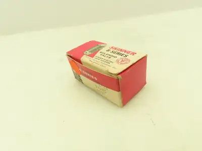 Honeywell Skinner B4LX24 Solenoid Valve 3-Way NC 24VDC 75 PSI 1/8" NPT