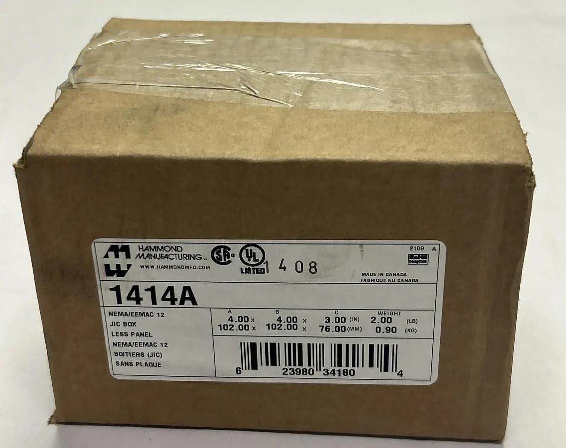 Used HAMMOND 1414A Miscellaneous Equipment (Electrical & Power) | Surplus Asset Holdings #1199451