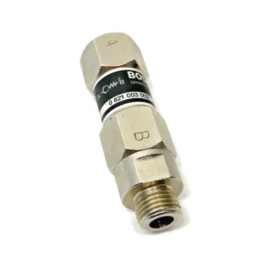 USED BOSCH AVENTICS NON-RETURN POPPET VALVE, SERIES NR01 1/4"