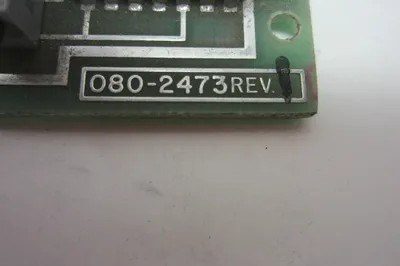 SCI 080-2473 PC BOARD CONTROL CARD 0802473