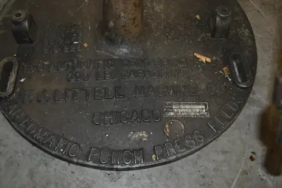 300 LB X 8" LITTELL MOTORIZED UNCOILER