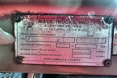 Used 1975 MACK R600 Cab Chassis trucks Pennsylvania US | Proxy Equipment #1385106