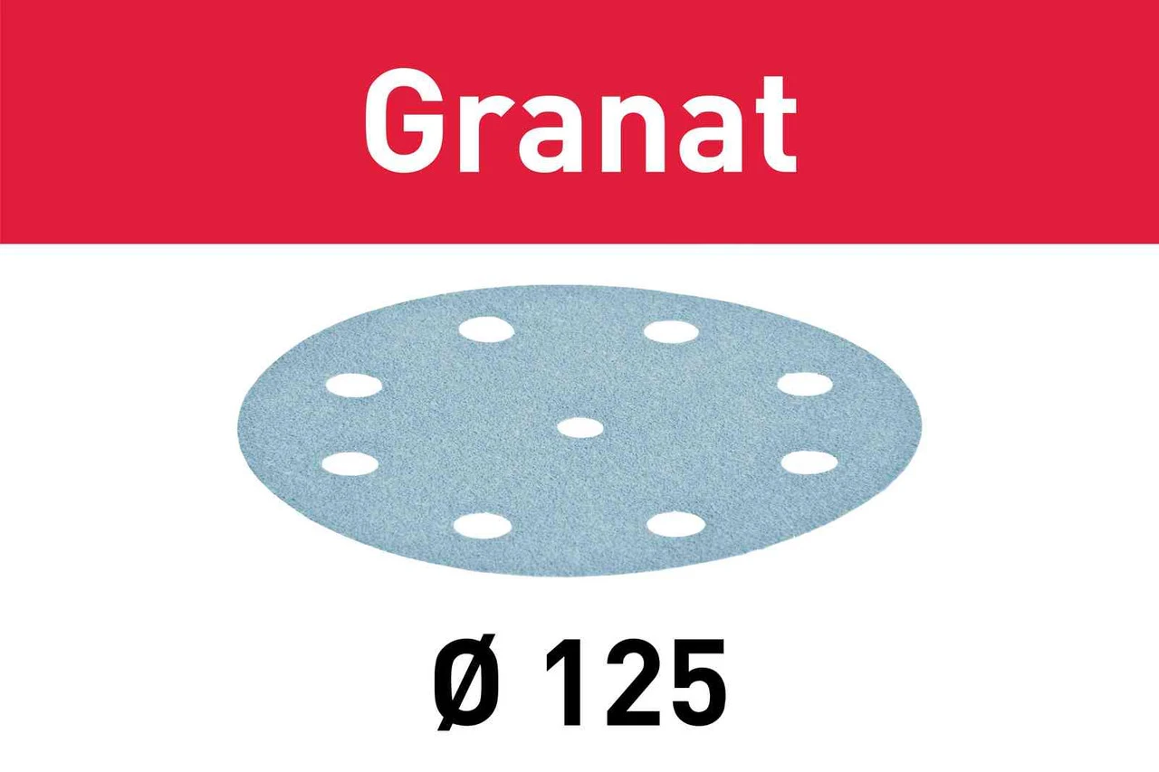 Abrasive Disc Granat STF D125/8 P80 GR/50 Pack