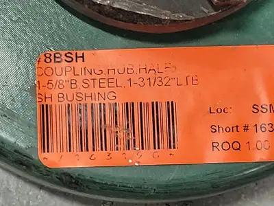 1 5/8" Bore Sleeve Coupling Flange 8BSH