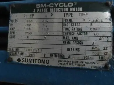 SHREDPAX MODEL AZ80 DUAL SHAFT SHREDDER TWIN 40HP MOTORS (NO CONTROL)
