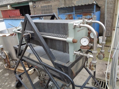 British filter filter Press 390 mm Square 36 plates