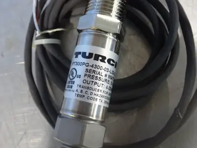 New | in-Stock TURCK PT300PG430003LI3C0244/D811 Pressure Transmitters Ohio US | HGR 24 #872889