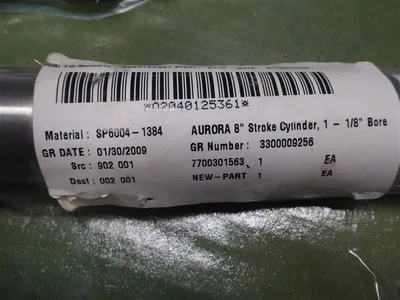 Aurora Pneumatic Air Cylinder Actuator Set 1" - 2" - 8" Strokes New NIB