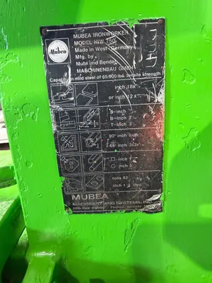 MUBEA HIW-750 Ironworkers | Liberty Machine Works LLC (6)